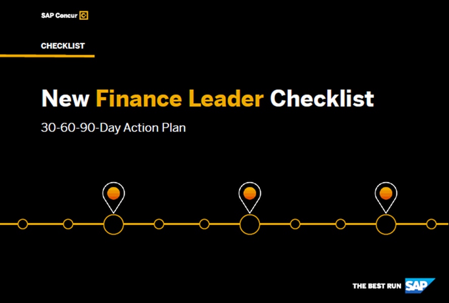 New Finance Leader Checklist: 30-60-90-Day Action Plan