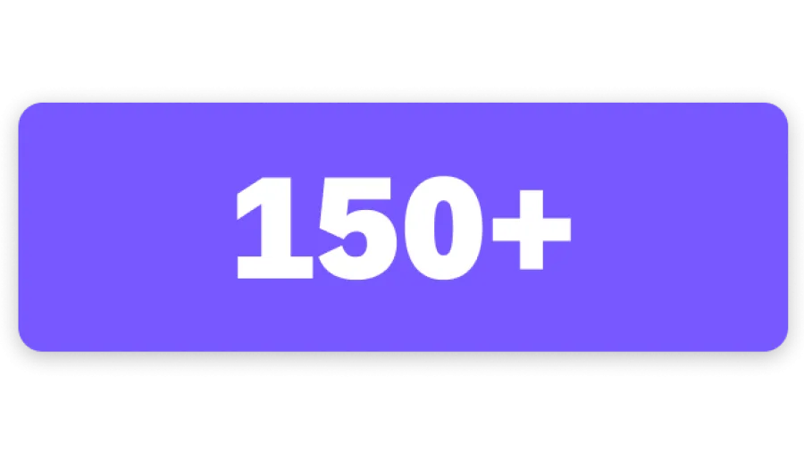 A box with the number 150 in it