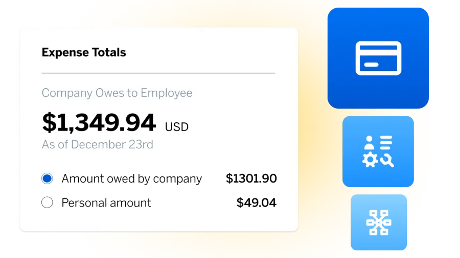 Product screenshot of Expense