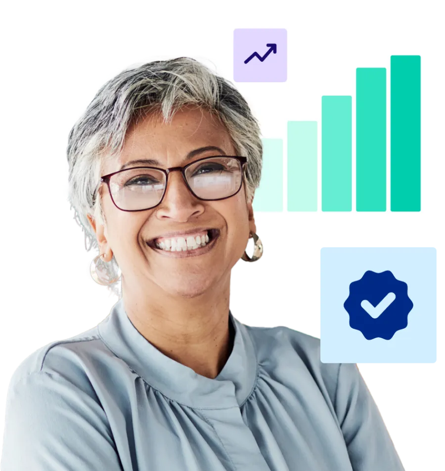 Woman stoked that her level of innovation has increased significantly