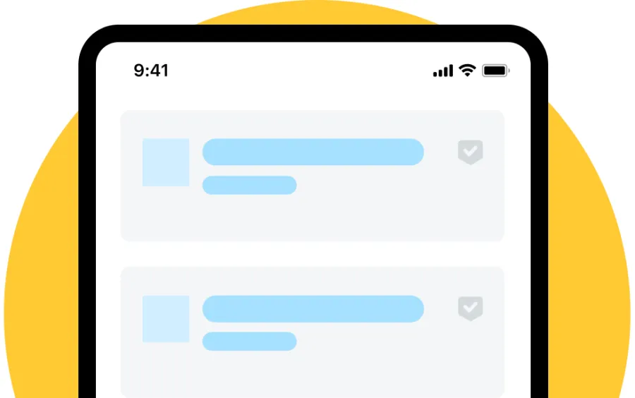 graphic of app