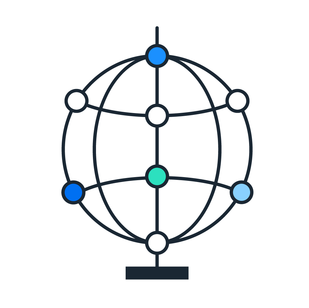 Globe pictogram