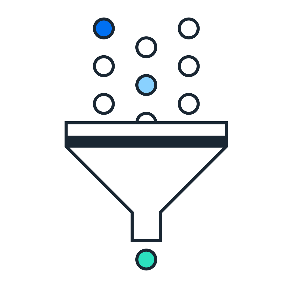 Funnel pictogram